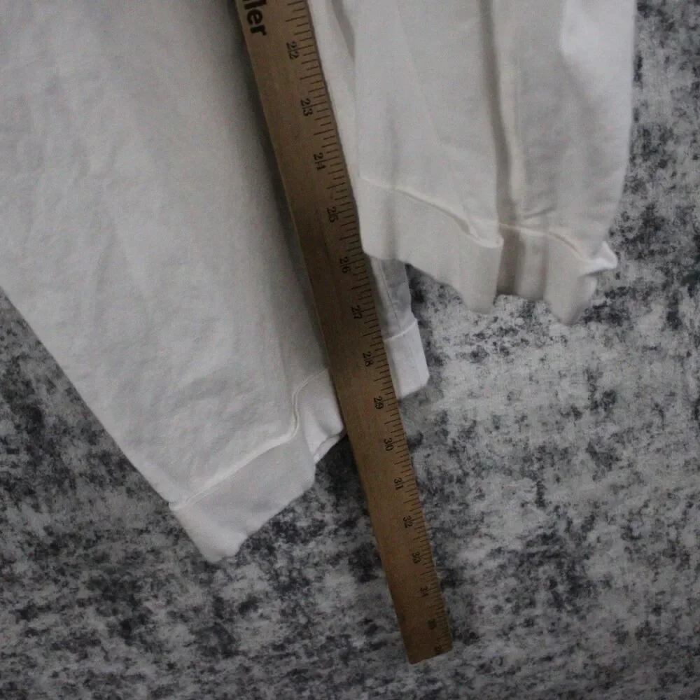 Murano Baird McNutt Linen Pants Mens 46 x 29 Alex Fit White Flat Front Trousers